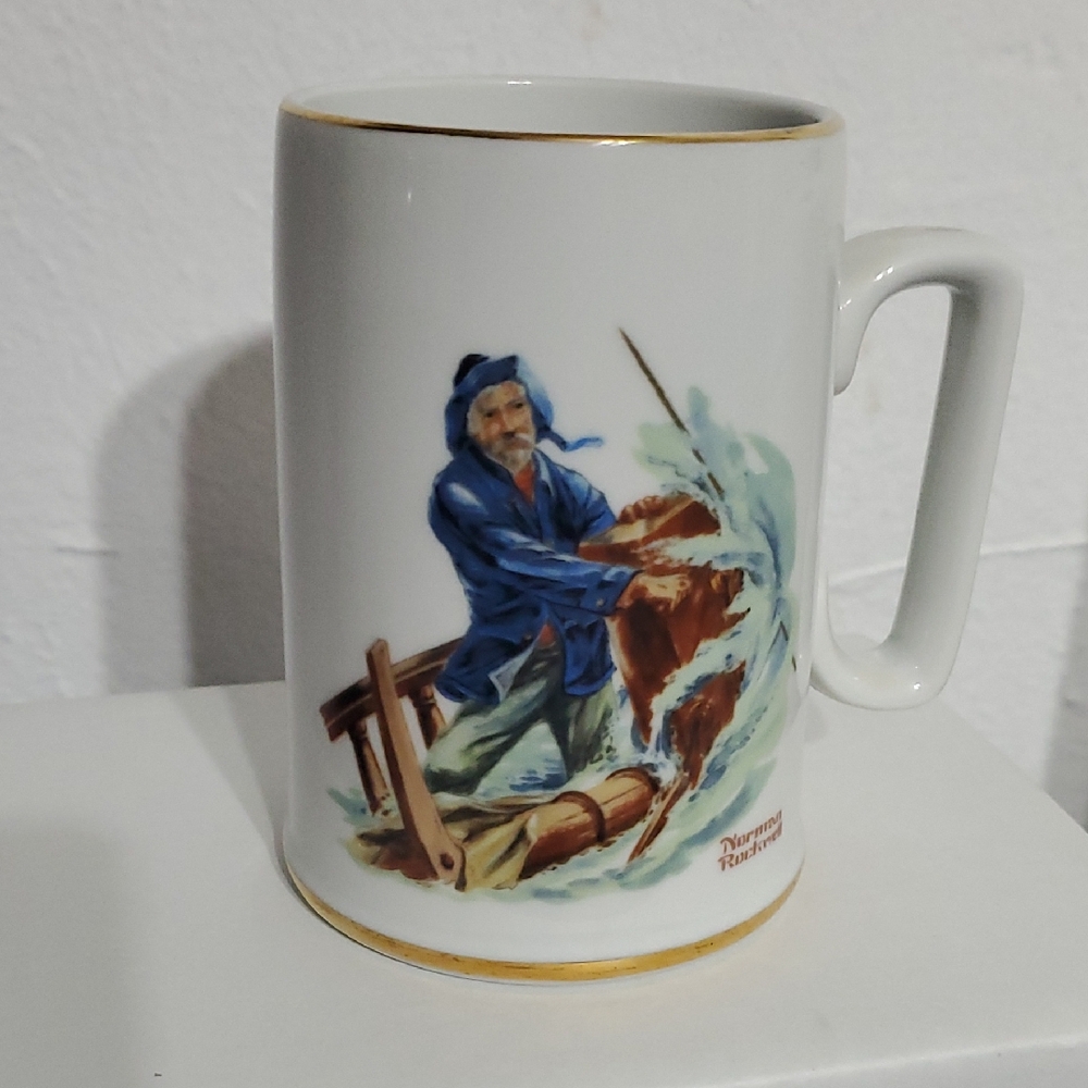 Nautical Themed White Mug